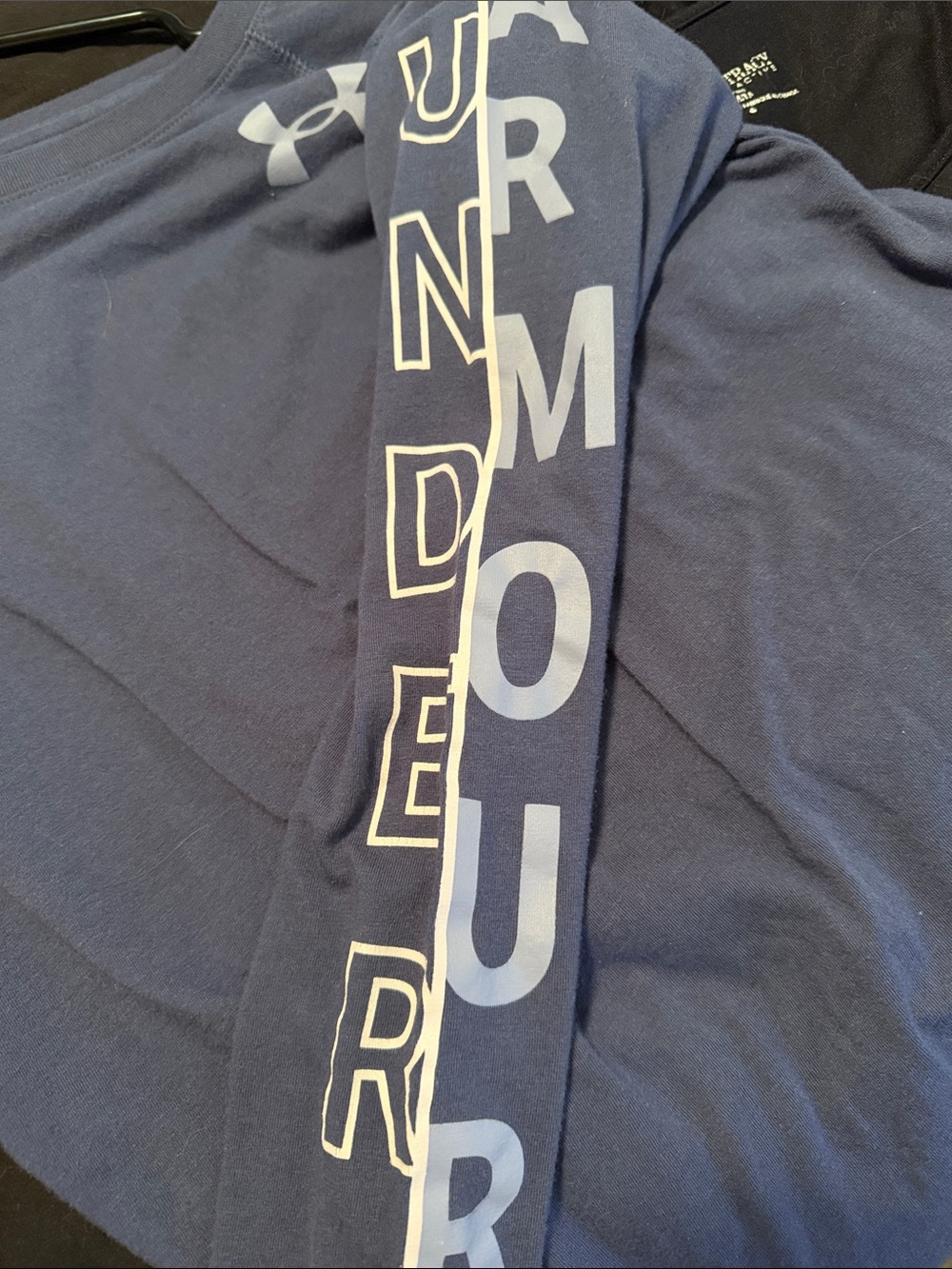 2/$25 Under Armour Long Sleeve Performance Tee - Dark Purple - Picture 2 of 3